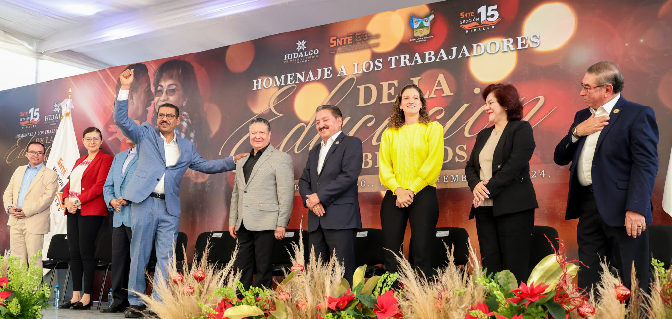 Julio Menchaca anuncia pago de bono a personal jubilado del SNTE