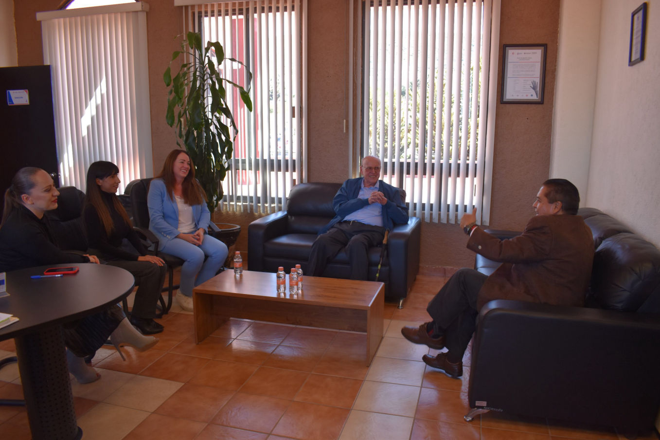 Delegados de la fundación alemana de Misiones SES realizaron visita de trabajo en Hidalgo